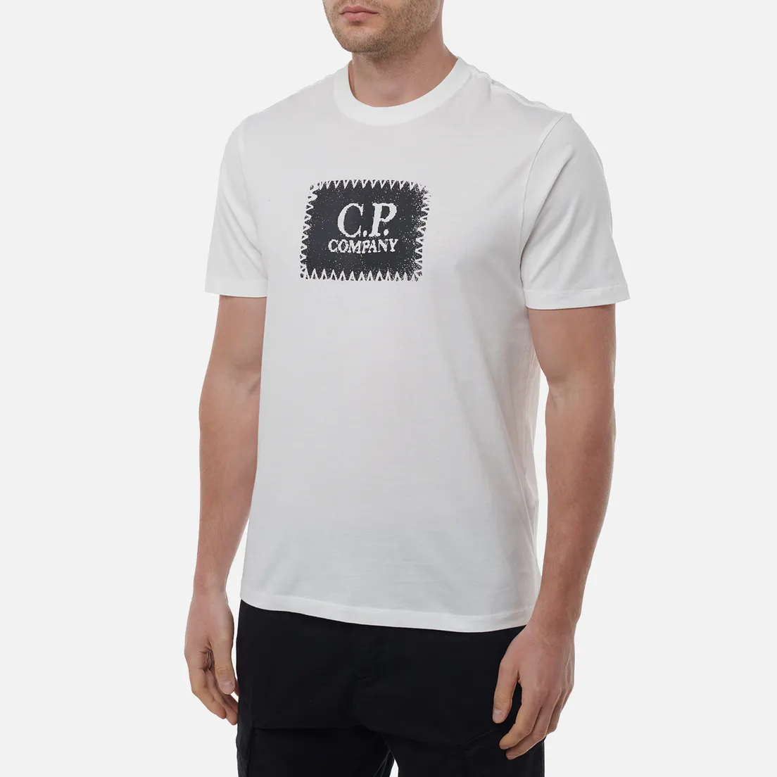C.P. Company Мужская футболка 30/1 Jersey Logo Label