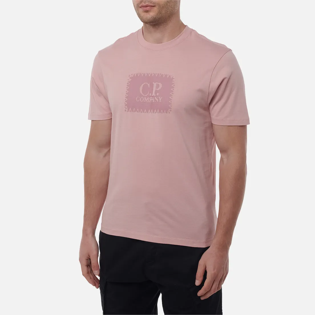 C.P. Company Мужская футболка 30/1 Jersey Logo Label