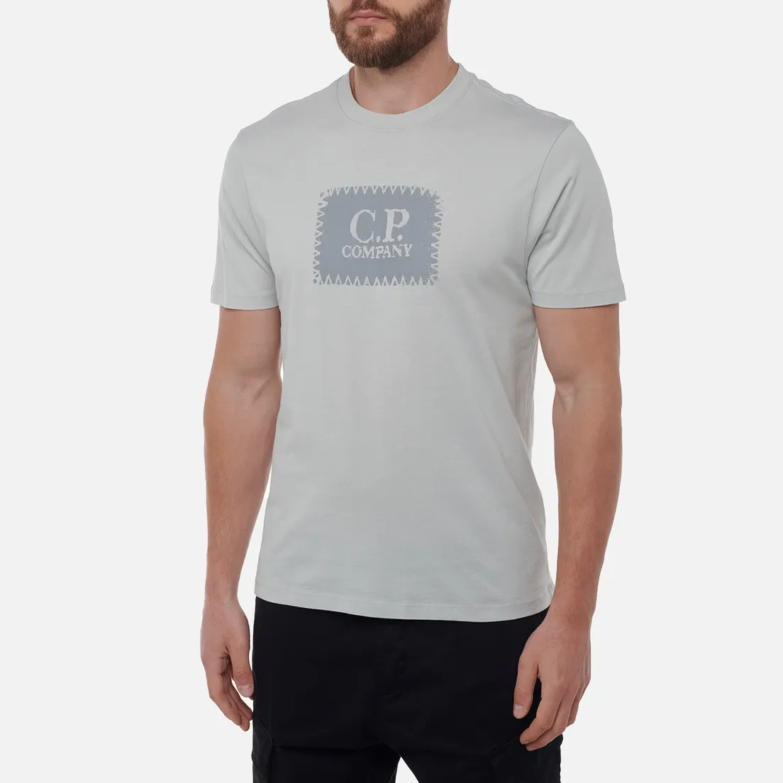 C.P. Company Мужская футболка 30/1 Jersey Logo Label