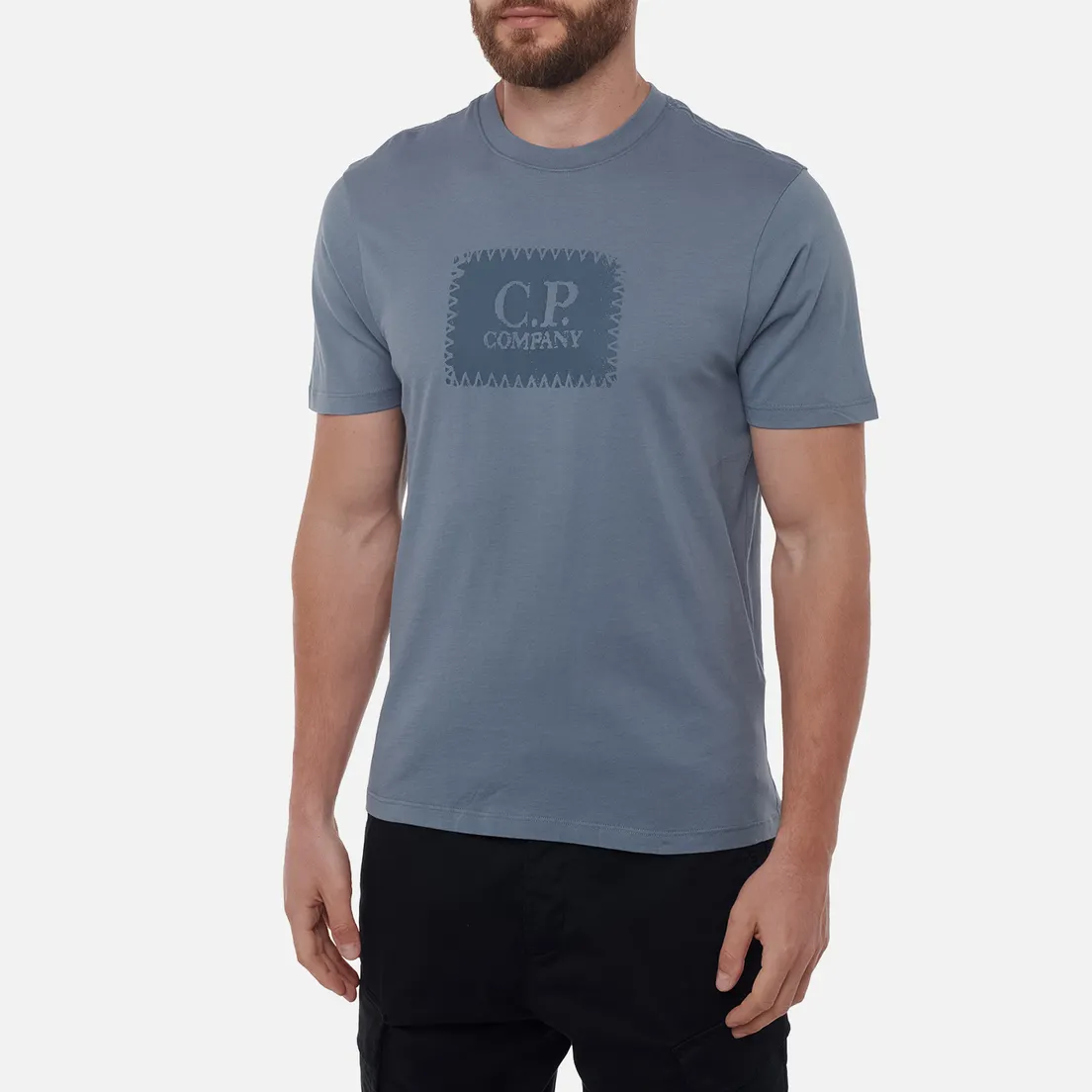 C.P. Company Мужская футболка 30/1 Jersey Logo Label