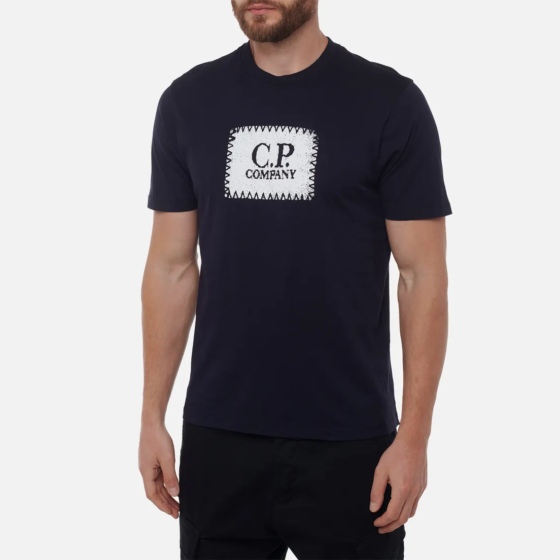 C.P. Company Мужская футболка 30/1 Jersey Logo Label