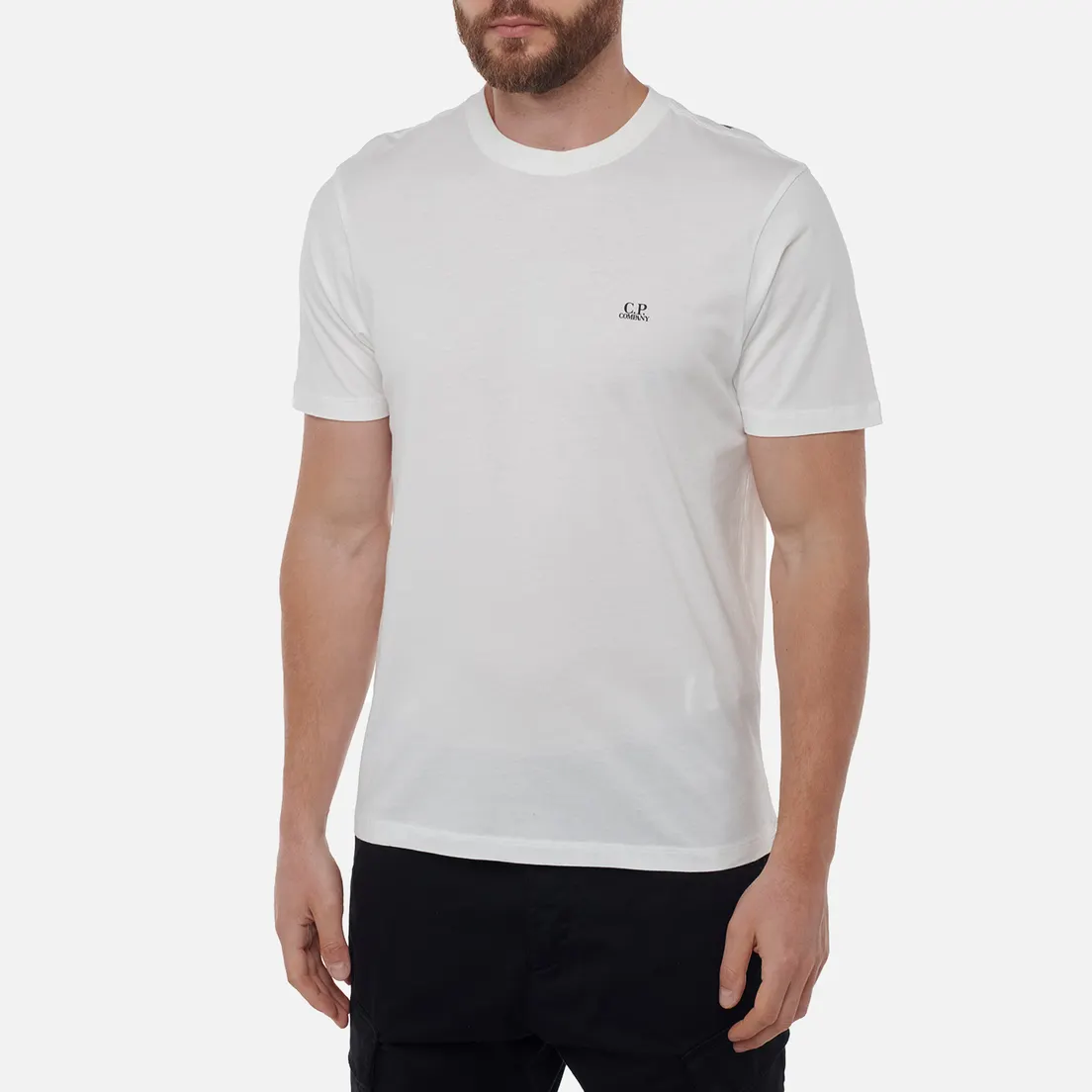 C.P. Company Мужская футболка 30/1 Jersey Back Printed Goggle