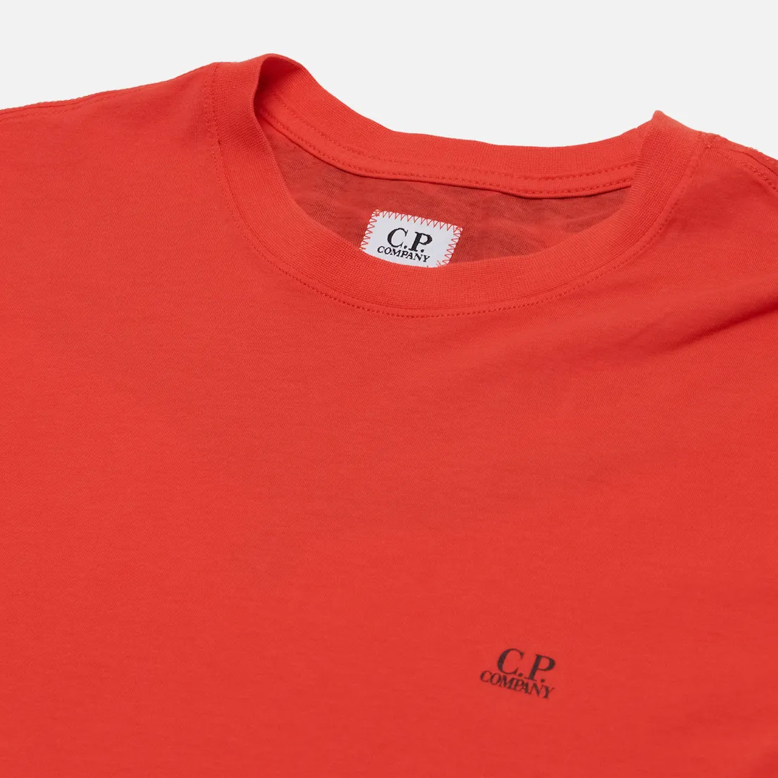 C.P. Company Мужская футболка 30/1 Jersey Back Printed Goggle