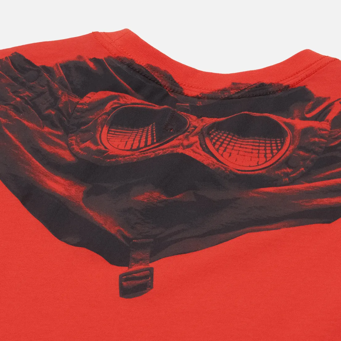 C.P. Company Мужская футболка 30/1 Jersey Back Printed Goggle