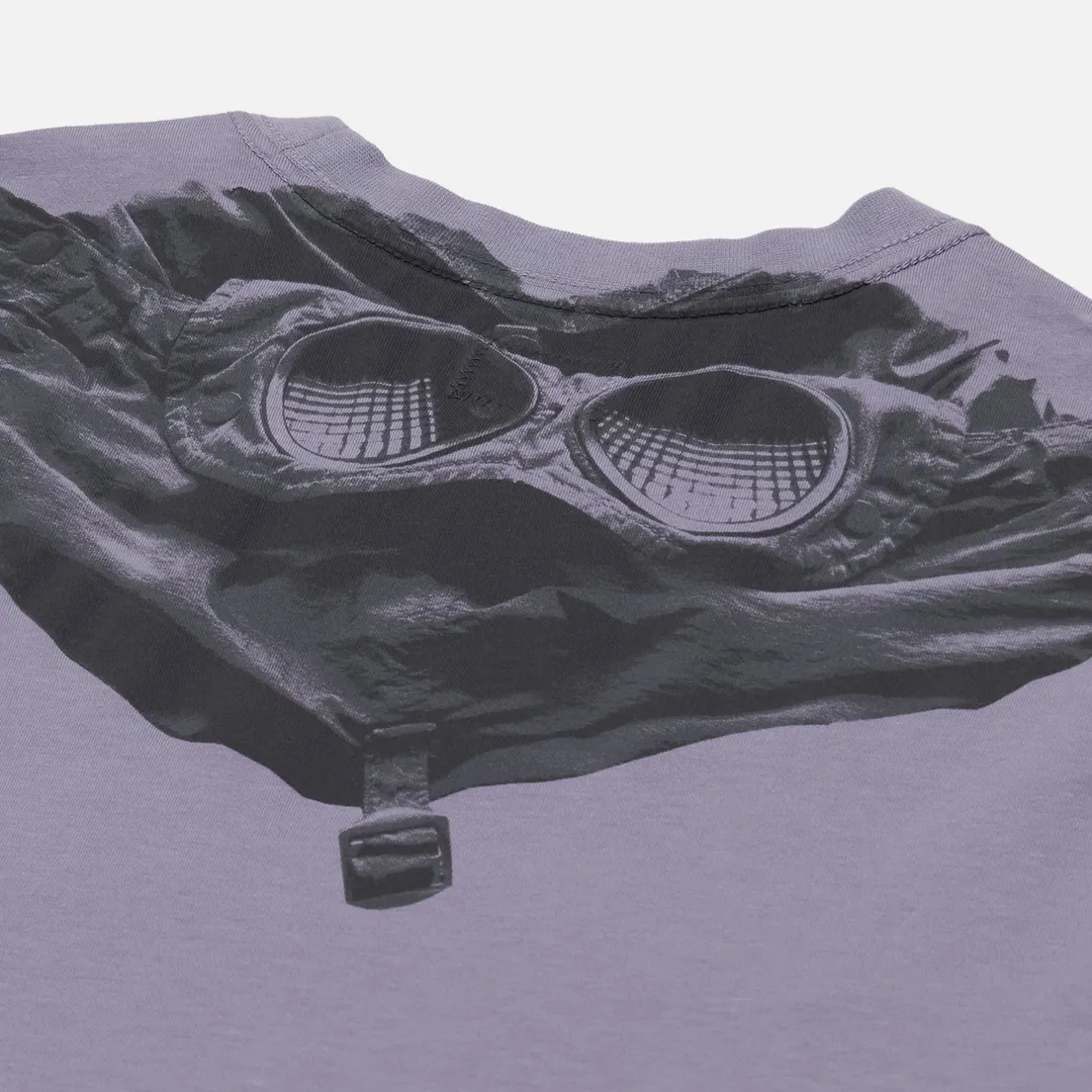 C.P. Company Мужская футболка 30/1 Jersey Back Printed Goggle