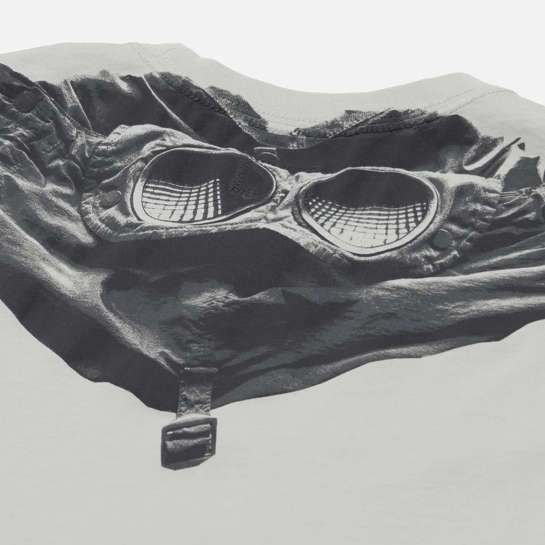 C.P. Company Мужская футболка 30/1 Jersey Back Printed Goggle