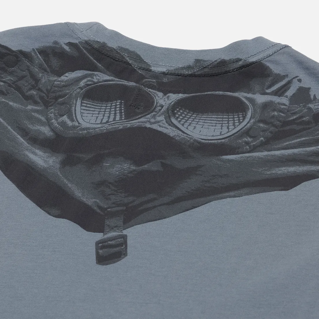 C.P. Company Мужская футболка 30/1 Jersey Back Printed Goggle