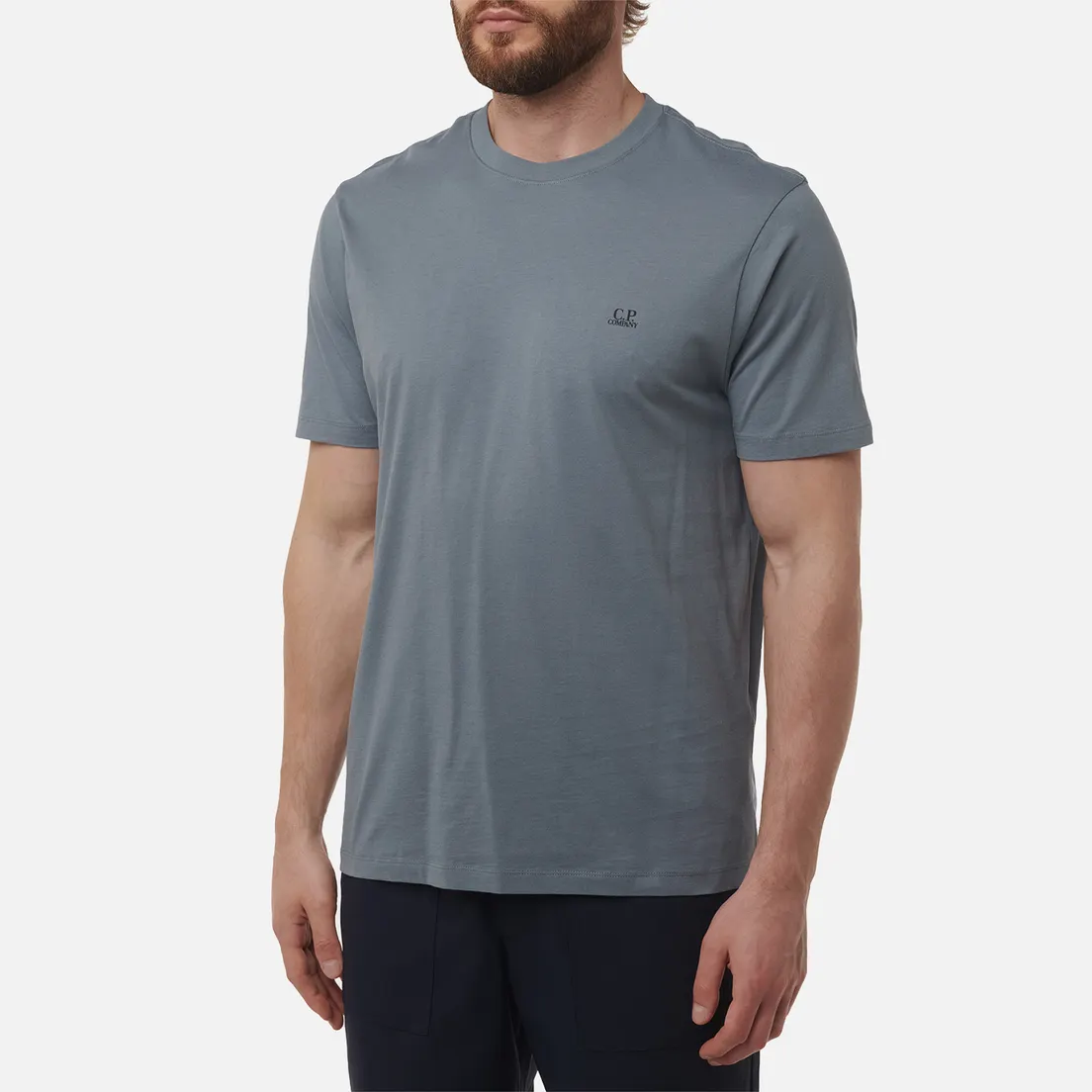 C.P. Company Мужская футболка 30/1 Jersey Back Printed Goggle