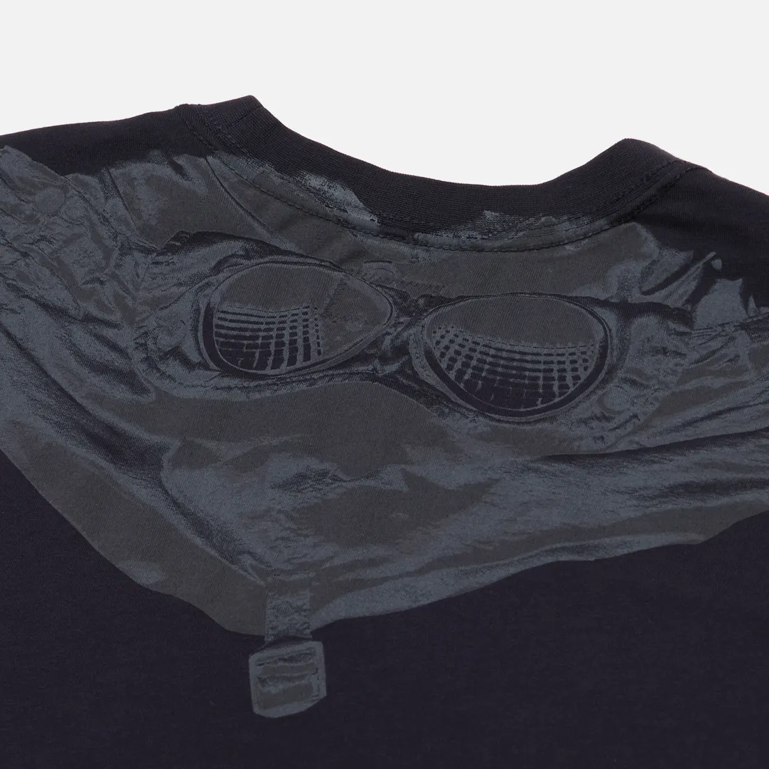 C.P. Company Мужская футболка 30/1 Jersey Back Printed Goggle