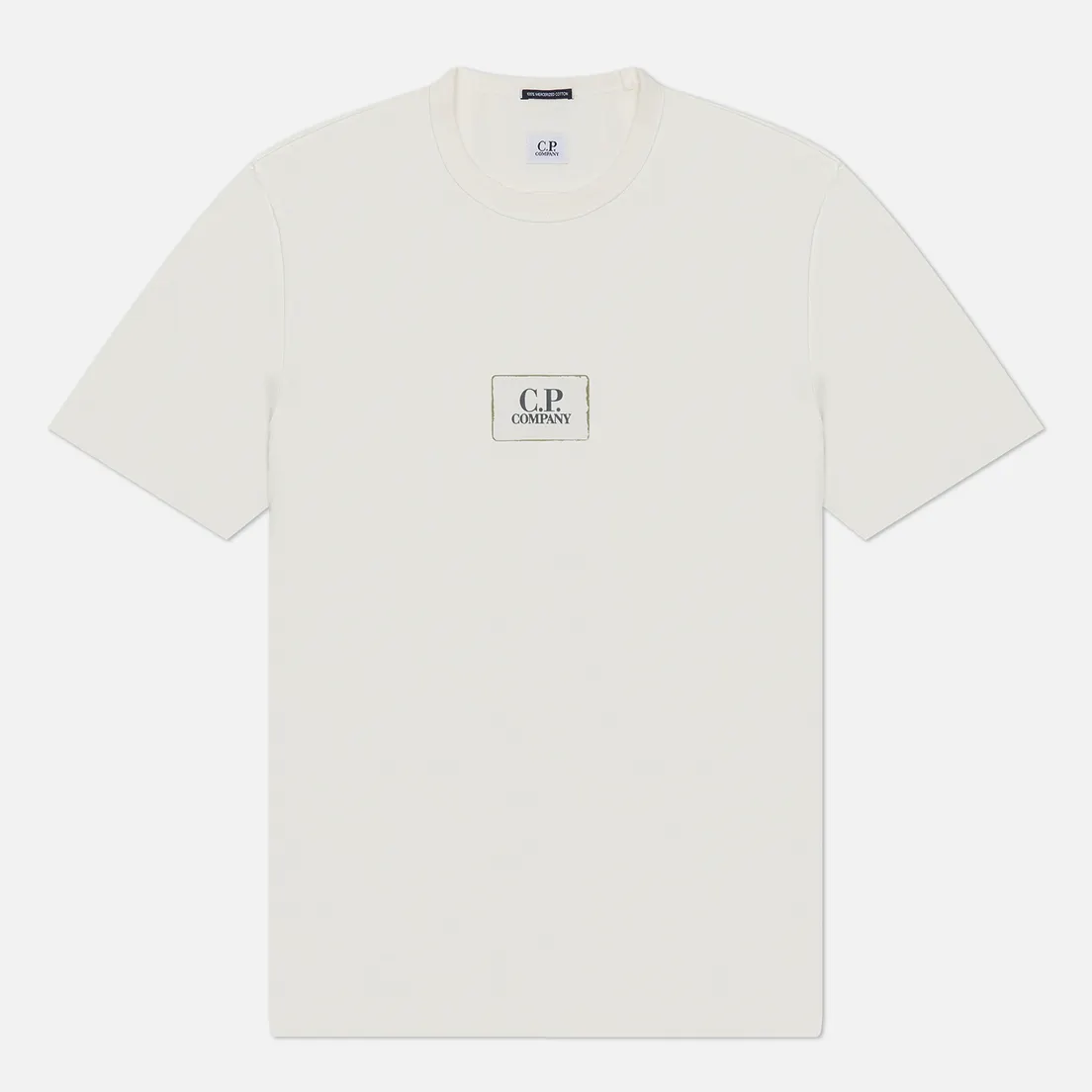 C.P. Company Мужская футболка 30/2 Mercerized Jersey Twisted Small Logo