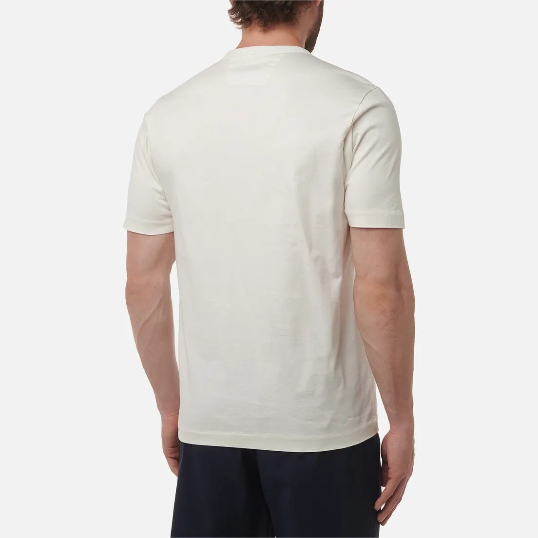 C.P. Company Мужская футболка 30/2 Mercerized Jersey Twisted Small Logo