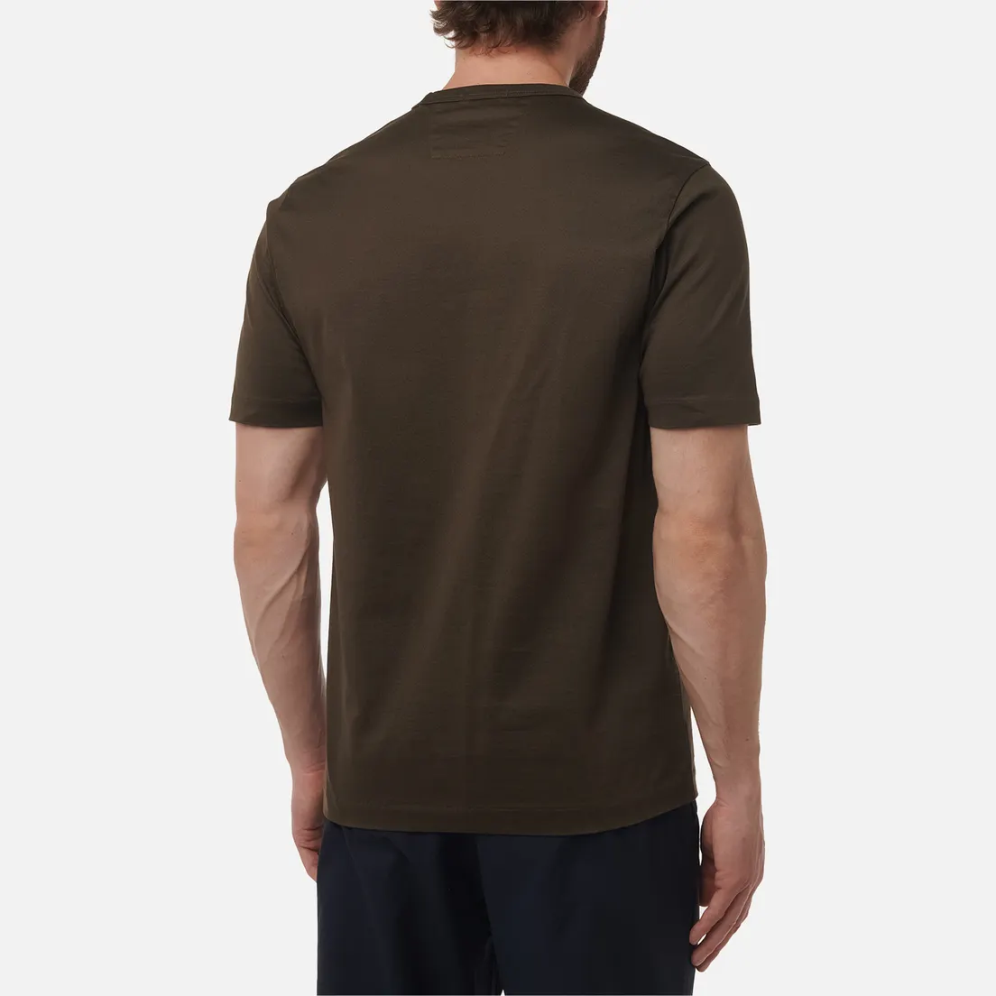 C.P. Company Мужская футболка 30/2 Mercerized Jersey Twisted Small Logo