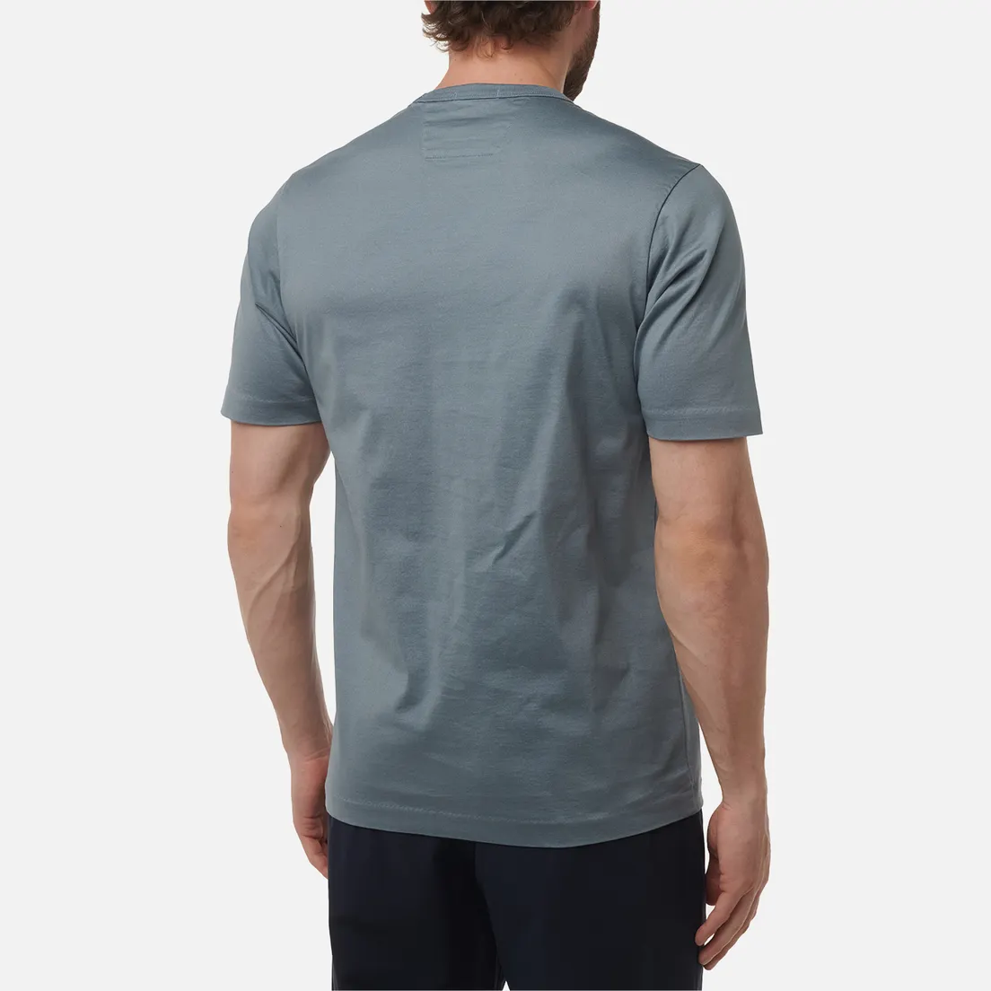 C.P. Company Мужская футболка 30/2 Mercerized Jersey Twisted Small Logo