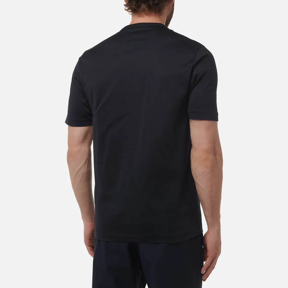 C.P. Company Мужская футболка 30/2 Mercerized Jersey Twisted Small Logo