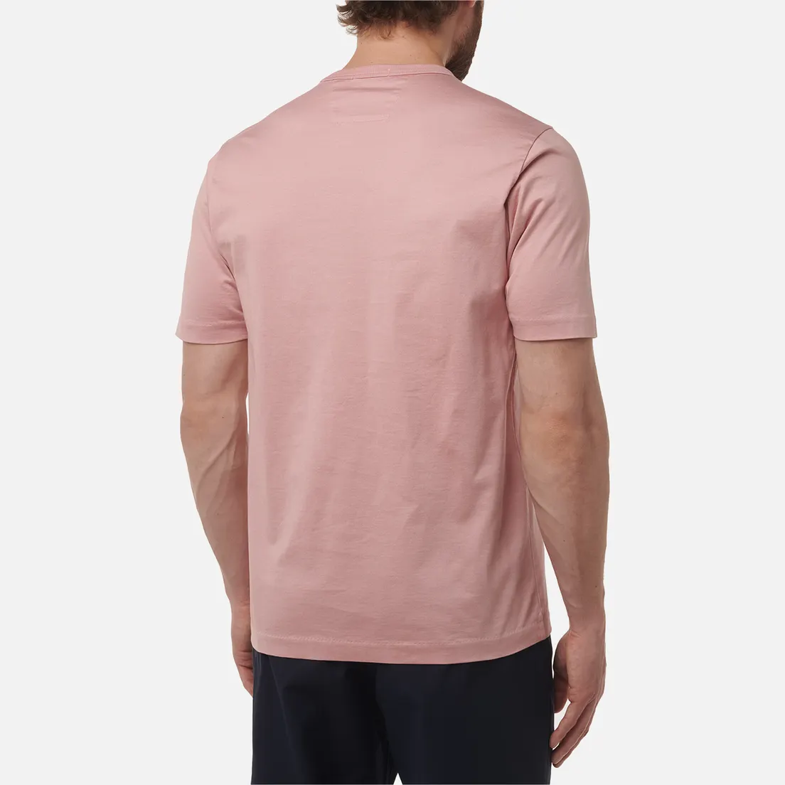 C.P. Company Мужская футболка 30/2 Mercerized Jersey Twisted Embroidery
