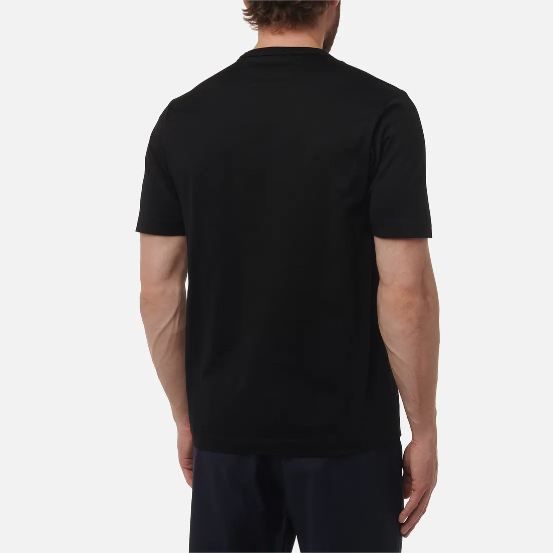 C.P. Company Мужская футболка 30/2 Mercerized Jersey Twisted Embroidery