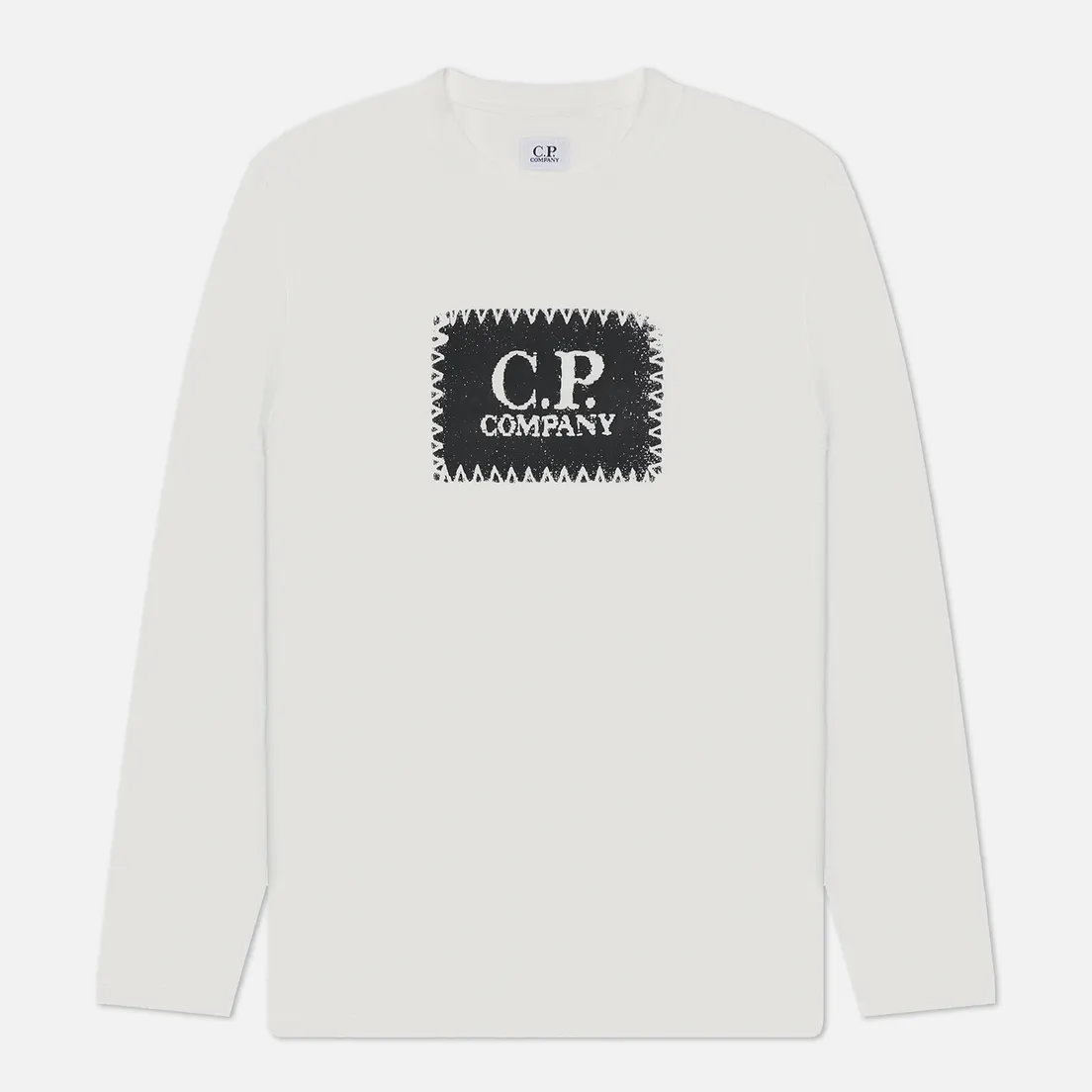 C.P. Company Мужской лонгслив 30/1 Jersey Logo Crew Neck