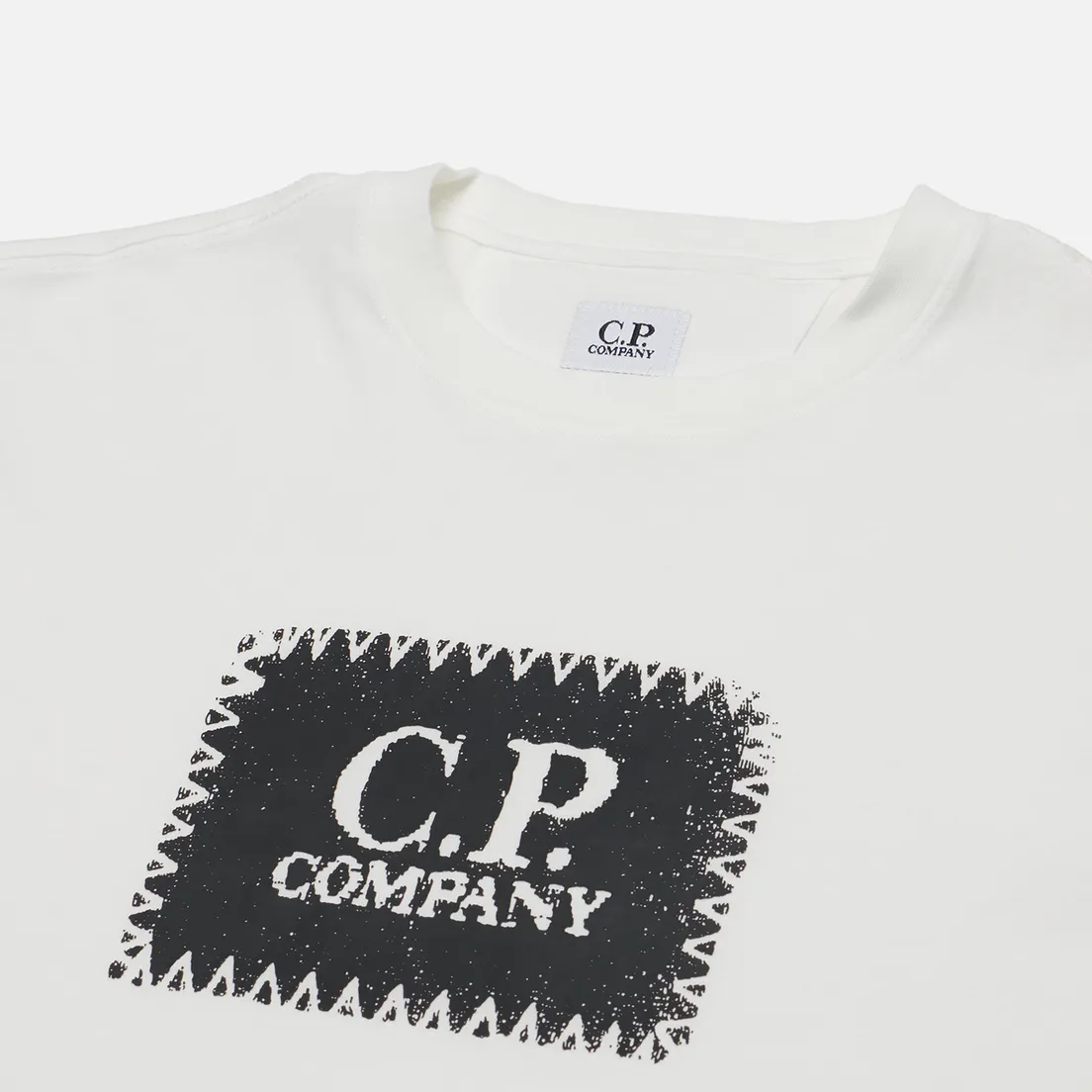 C.P. Company Мужской лонгслив 30/1 Jersey Logo Crew Neck