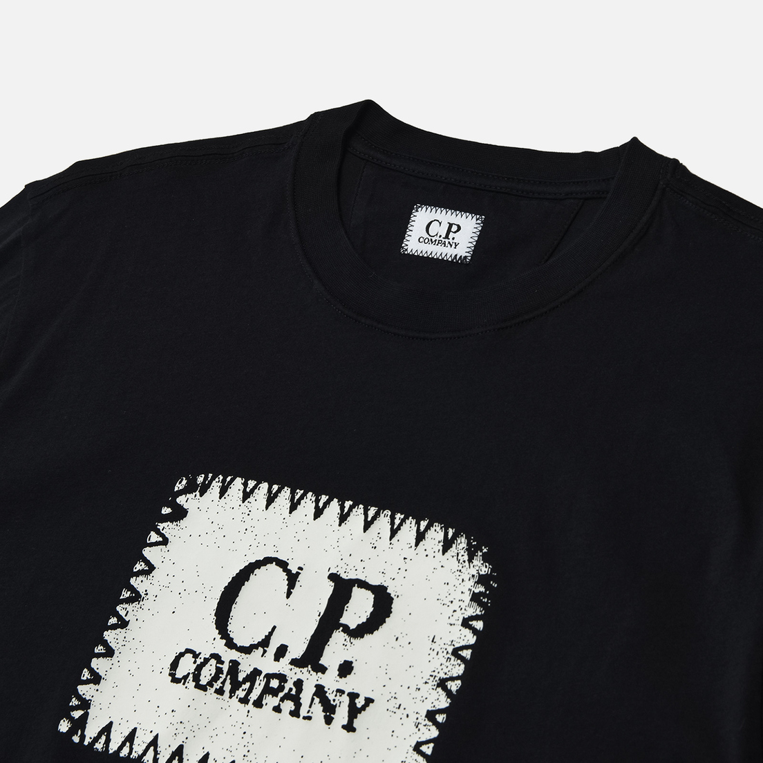 C.P. Company Мужской лонгслив 30/1 Jersey Logo Crew Neck