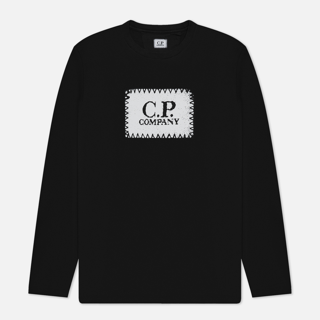 C.P. Company Мужской лонгслив 30/1 Jersey Logo Crew Neck