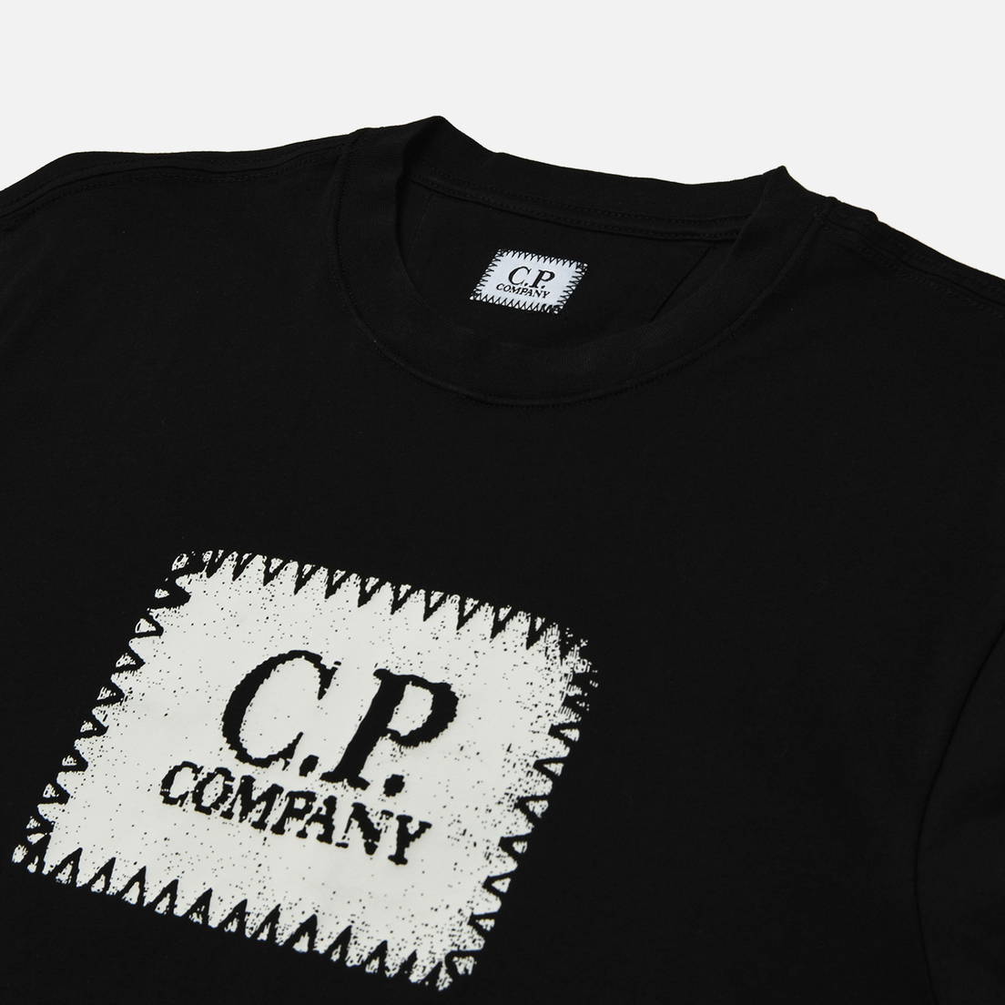 C.P. Company Мужской лонгслив 30/1 Jersey Logo Crew Neck