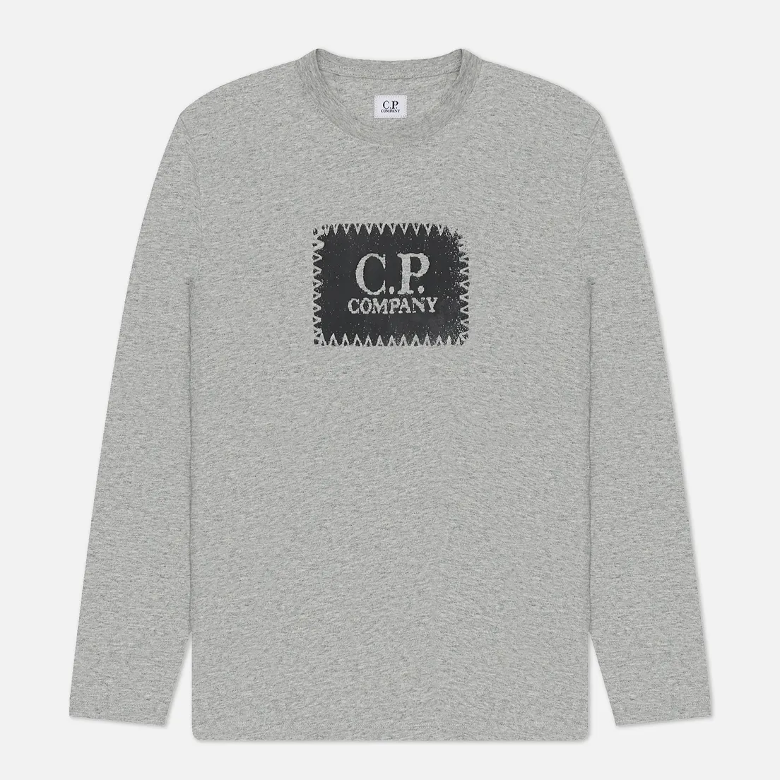 C.P. Company Мужской лонгслив 30/1 Jersey Logo Crew Neck