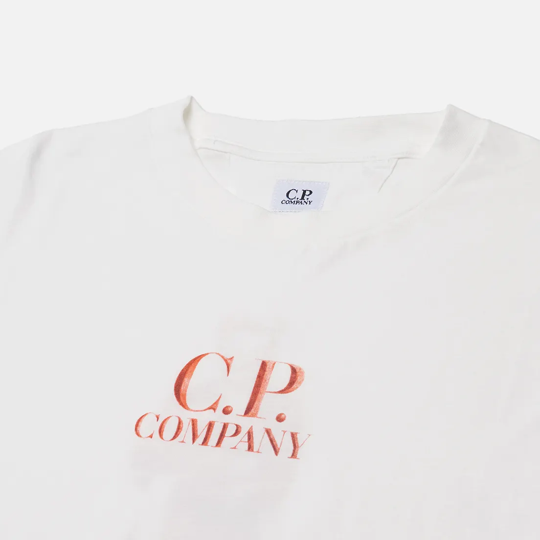 C.P. Company Мужская футболка 30/1 Jersey Printed Logo