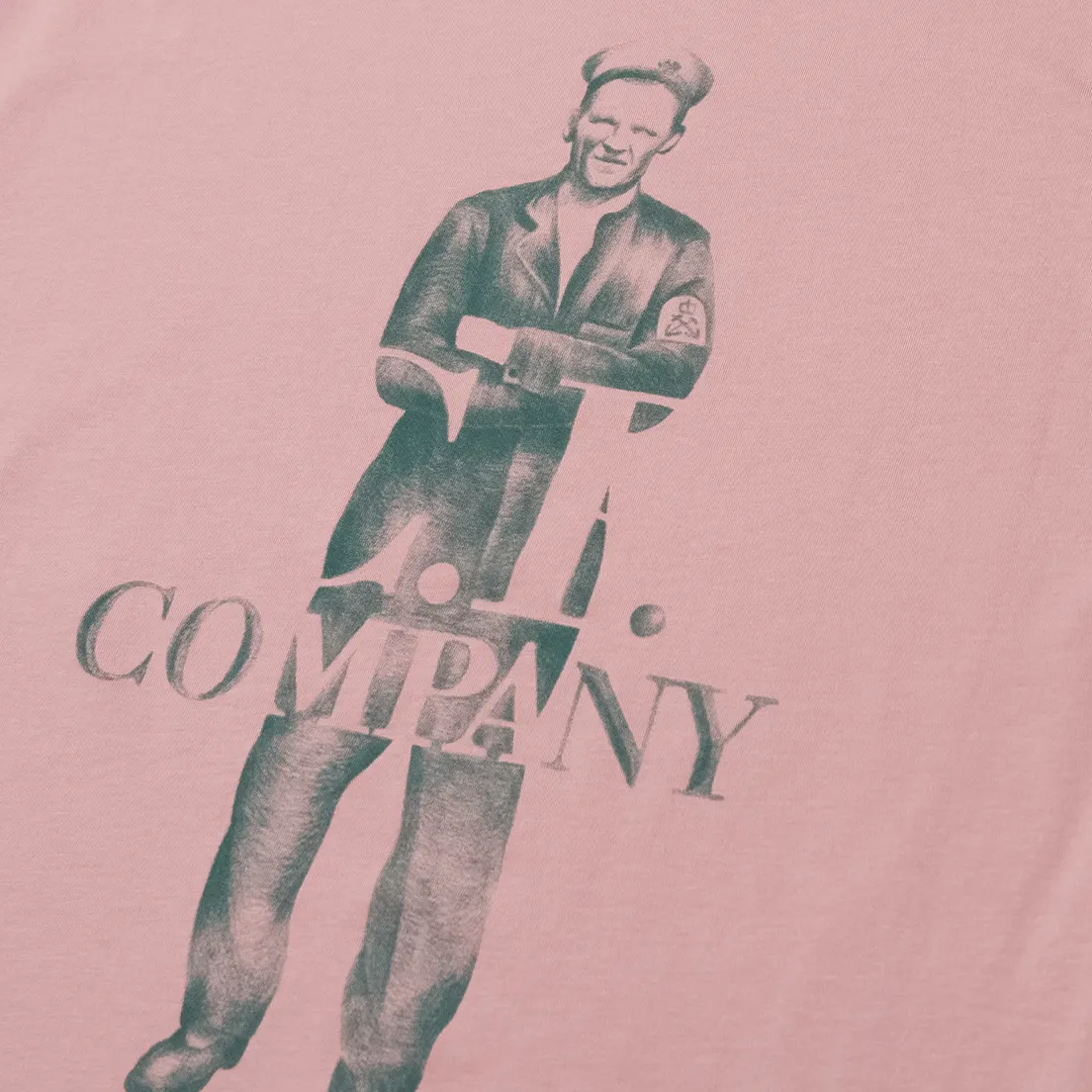 C.P. Company Мужская футболка 30/1 Jersey Printed Logo