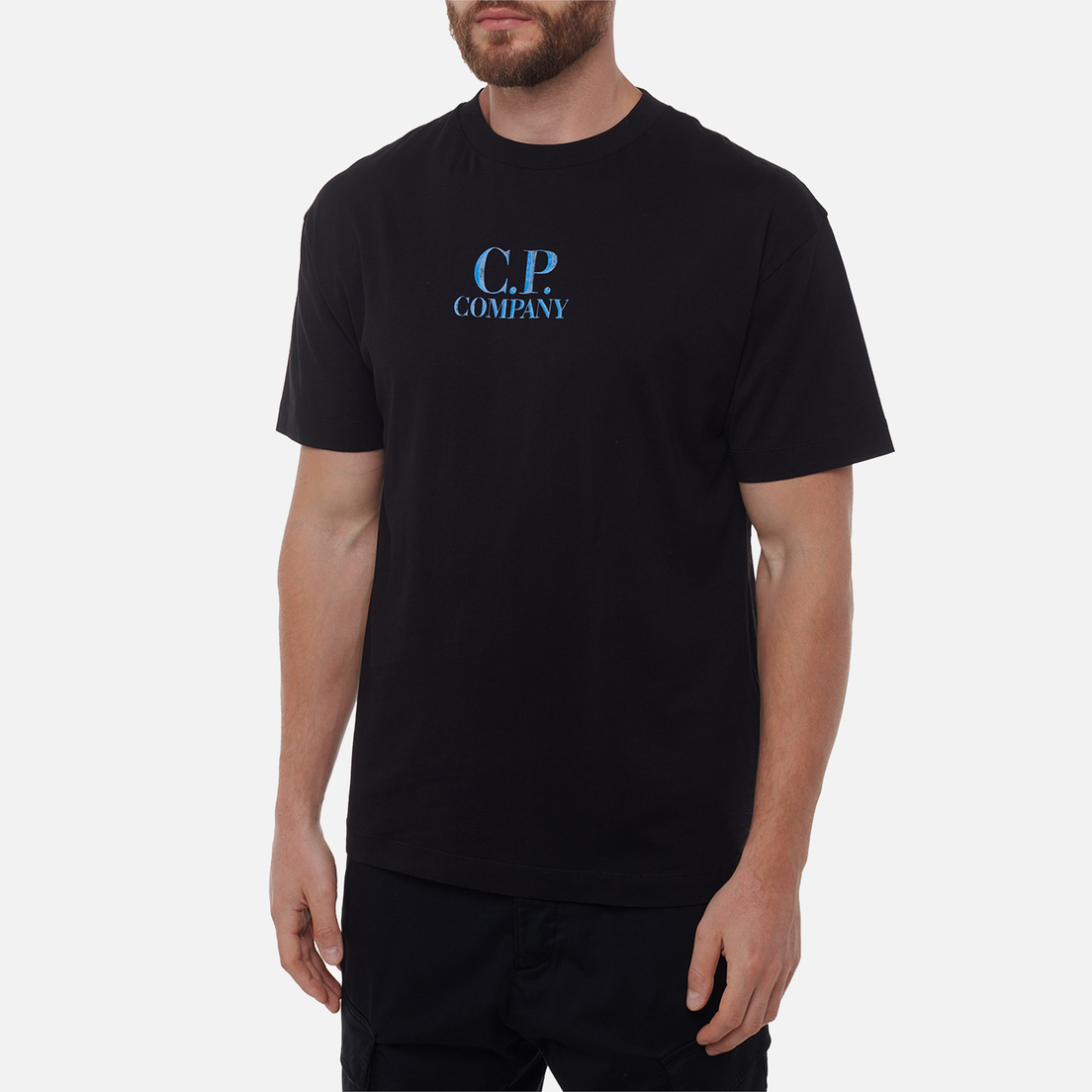 C.P. Company Мужская футболка 30/1 Jersey Printed Logo