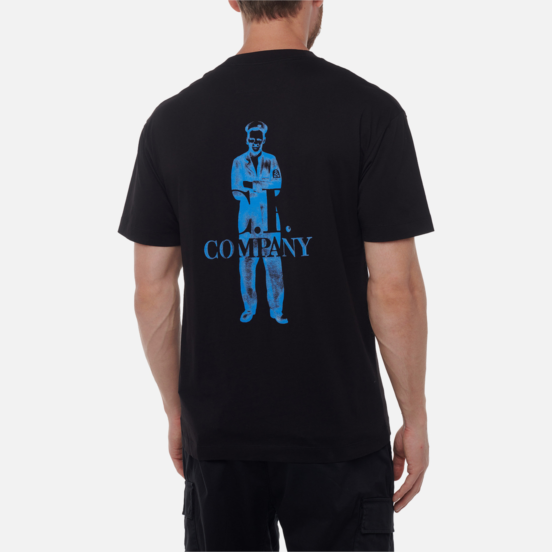 C.P. Company Мужская футболка 30/1 Jersey Printed Logo