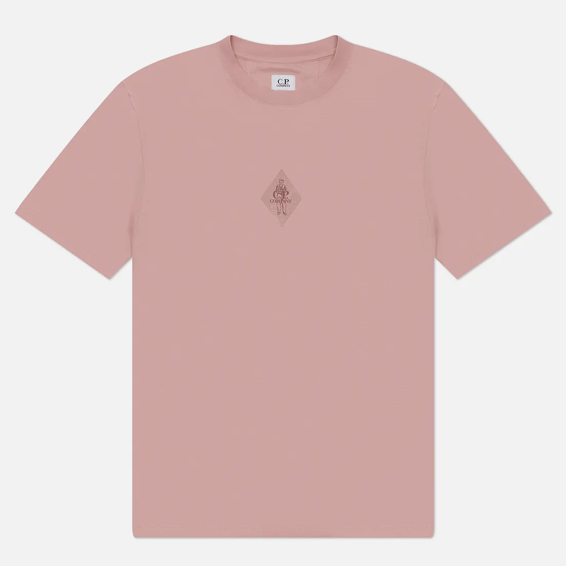 C.P. Company Мужская футболка 30/1 Jersey Front & Back Logo