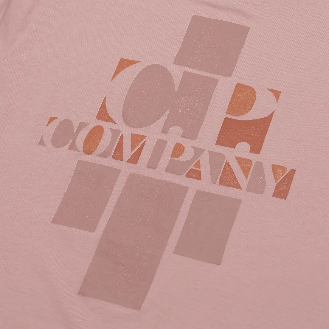 C.P. Company Мужская футболка 30/1 Jersey Front & Back Logo