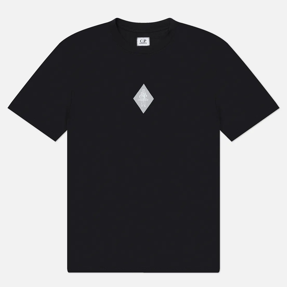 C.P. Company Мужская футболка 30/1 Jersey Front & Back Logo