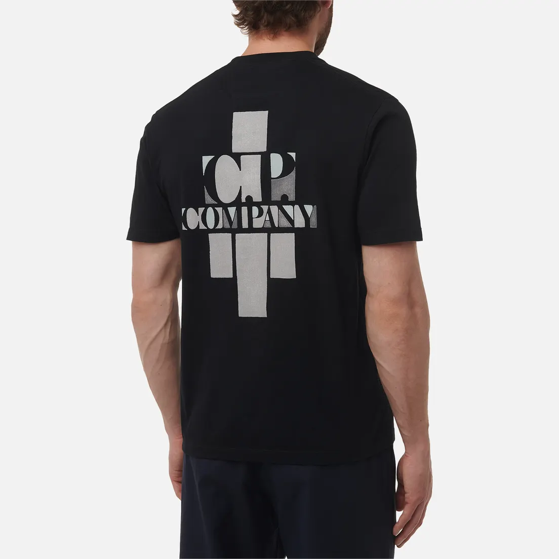 C.P. Company Мужская футболка 30/1 Jersey Front & Back Logo