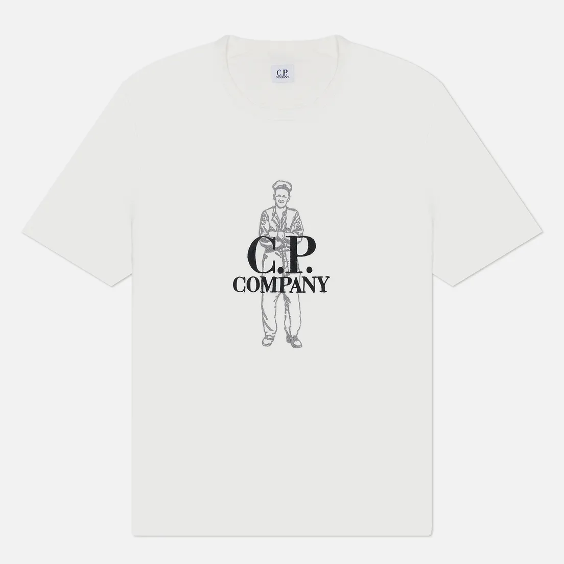 C.P. Company Мужская футболка 1020 Jersey Logo