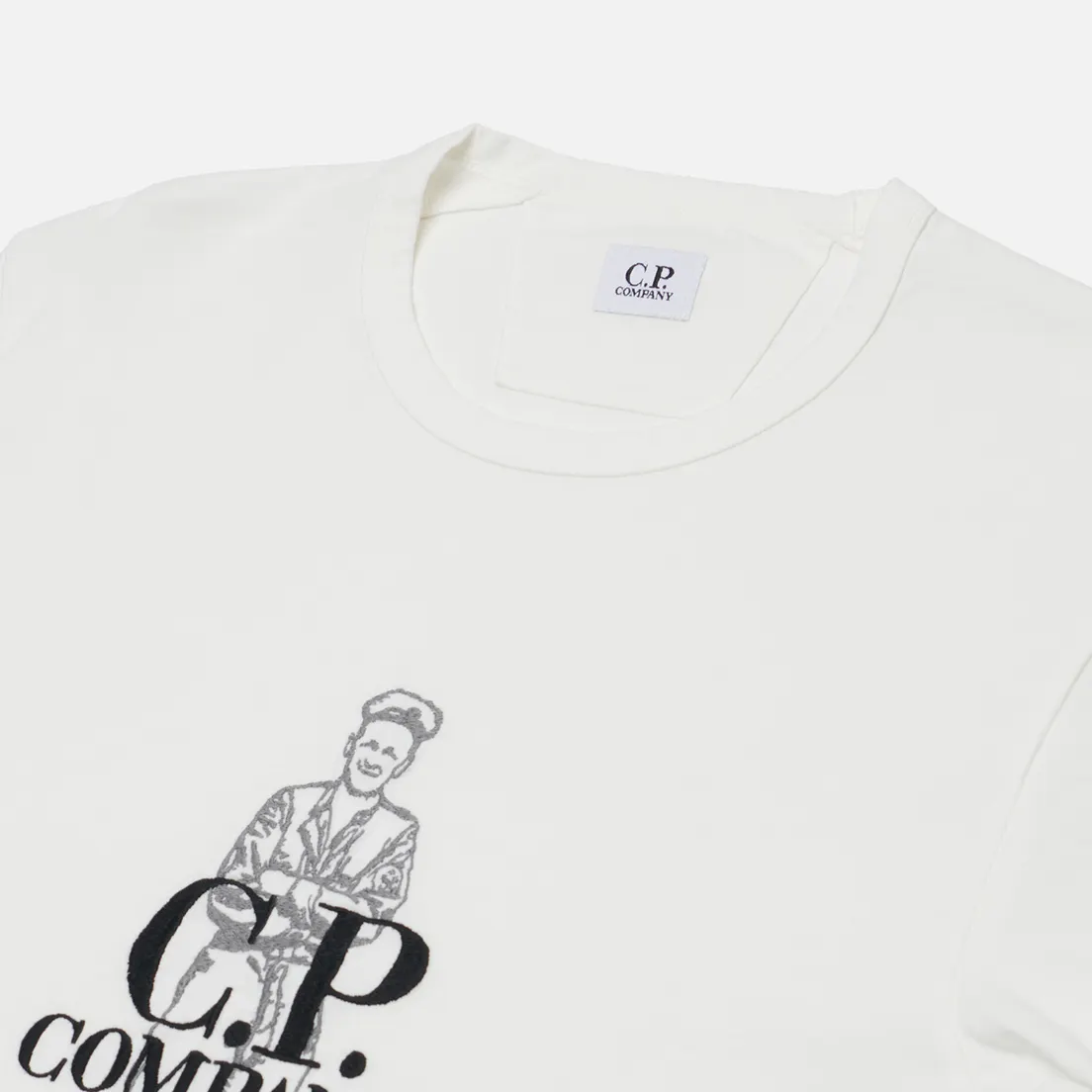 C.P. Company Мужская футболка 1020 Jersey Logo