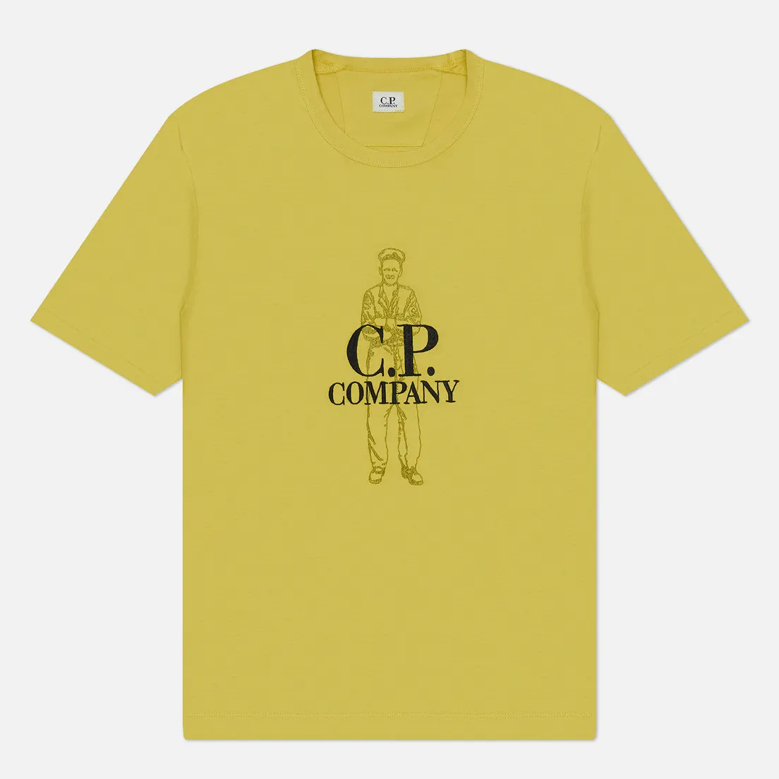 C.P. Company Мужская футболка 1020 Jersey Logo
