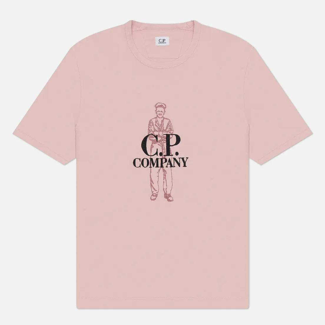 C.P. Company Мужская футболка 1020 Jersey Logo