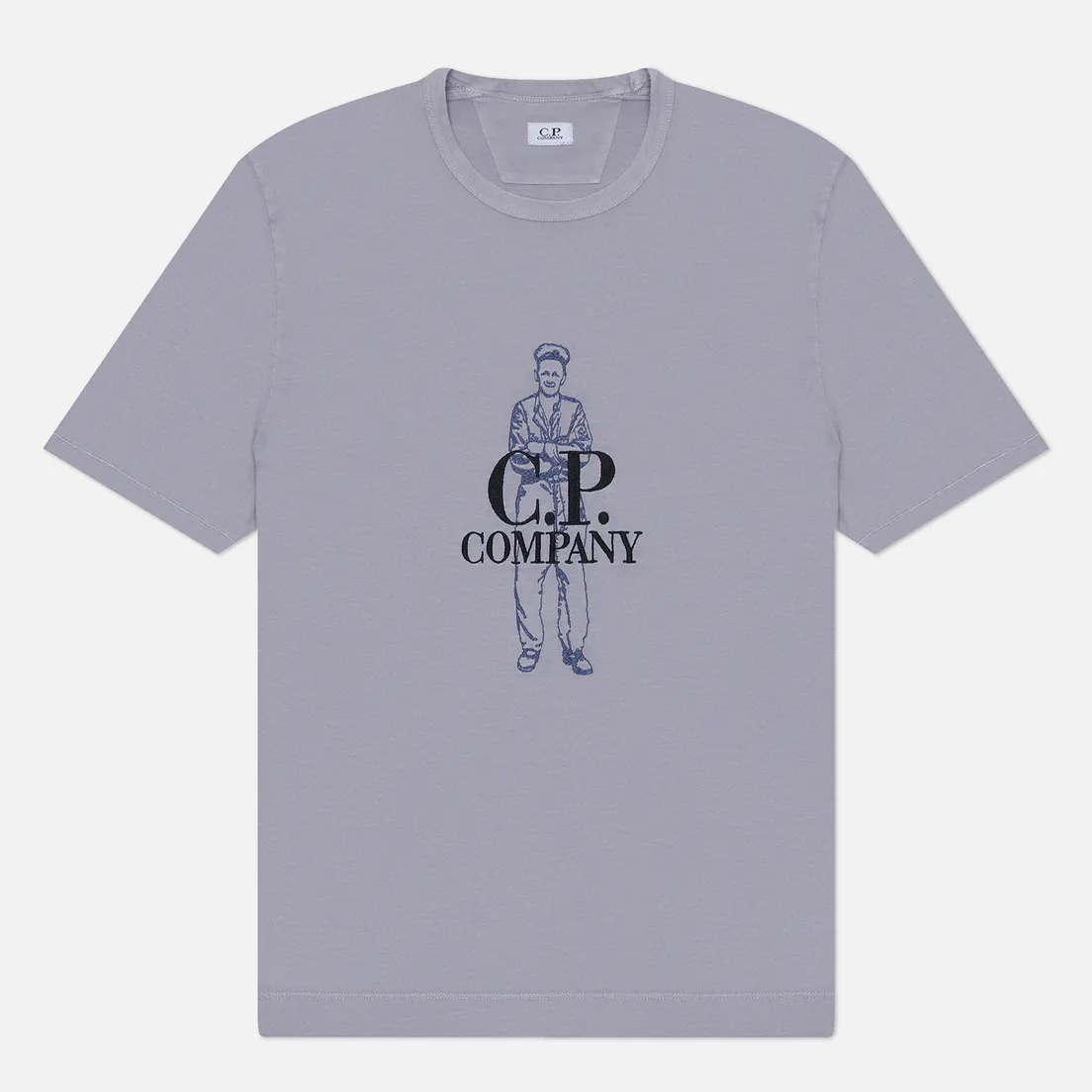 C.P. Company Мужская футболка 1020 Jersey Logo