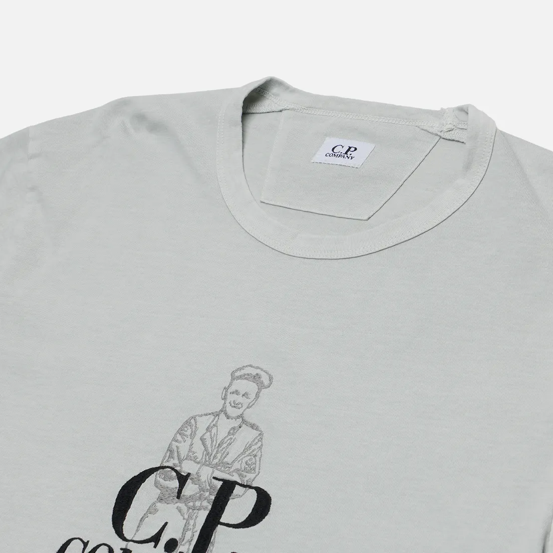 C.P. Company Мужская футболка 1020 Jersey Logo