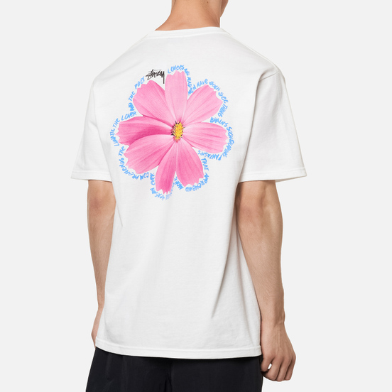 Мужская футболка Stussy Cosmos White