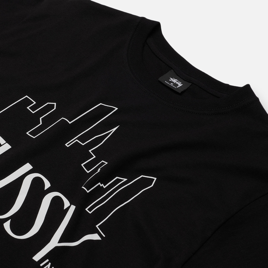Мужская футболка Stussy Skyline Black