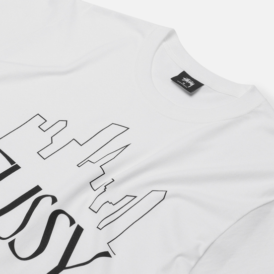 Мужская футболка Stussy Skyline White