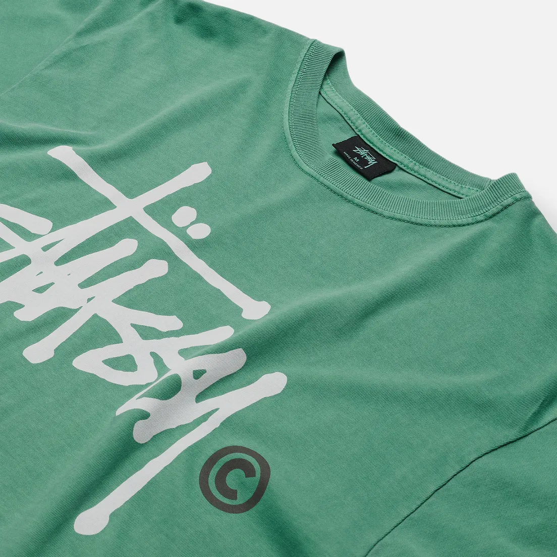Stussy Мужская футболка Basic Logo Pigment Dyed