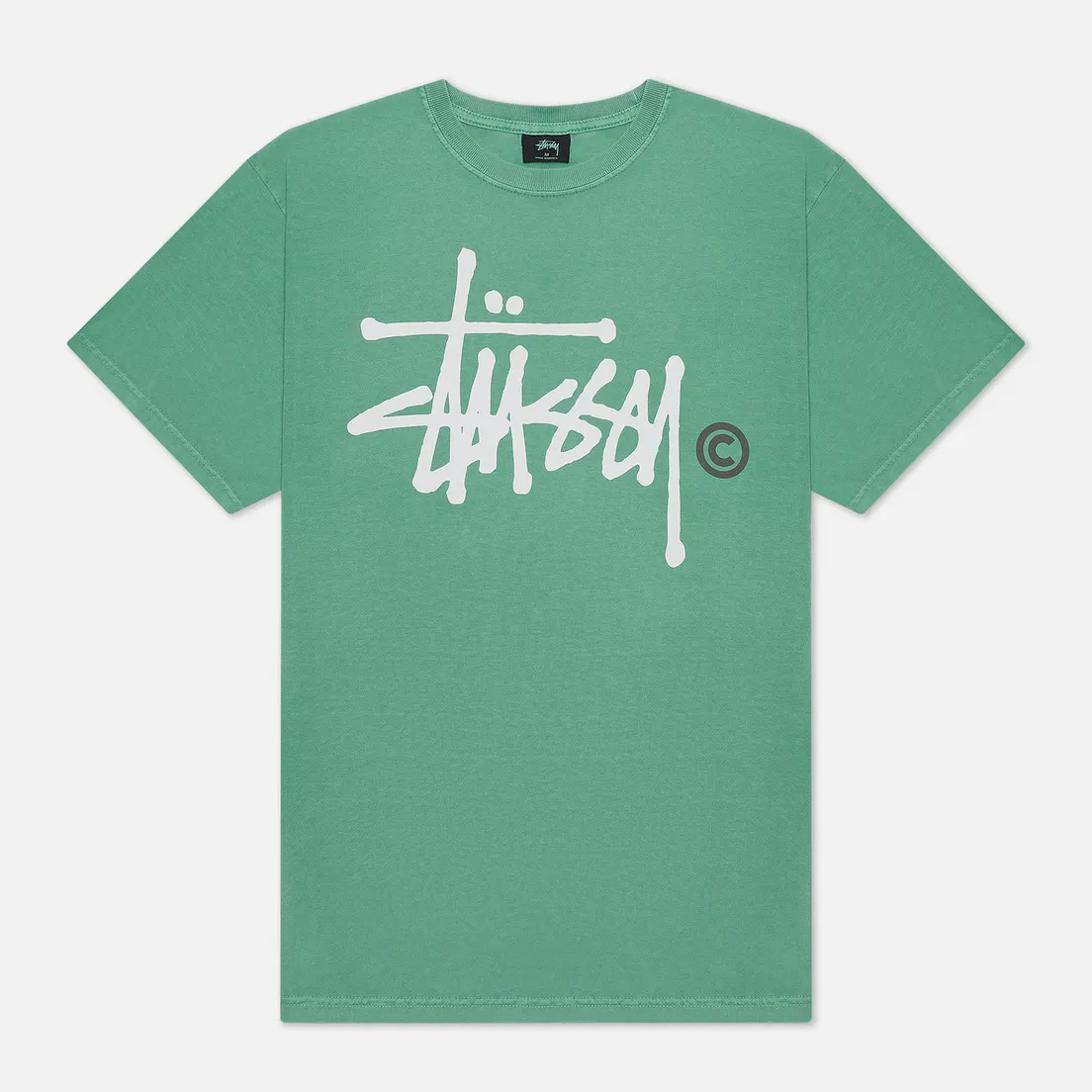 Stussy Мужская футболка Basic Logo Pigment Dyed
