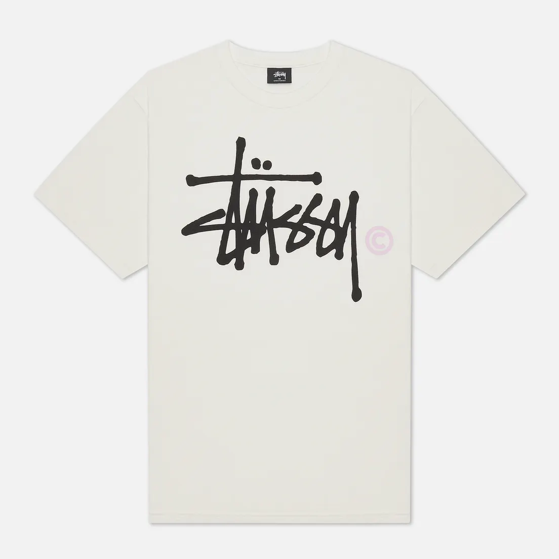 Stussy Мужская футболка Basic Logo Pigment Dyed