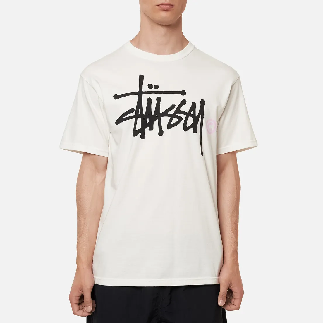 Stussy Мужская футболка Basic Logo Pigment Dyed