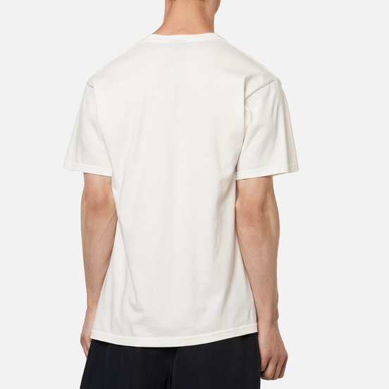 Мужская футболка Stussy Basic Logo Pigment Dyed Natural
