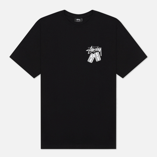 Мужская футболка Stussy Dominoes Black