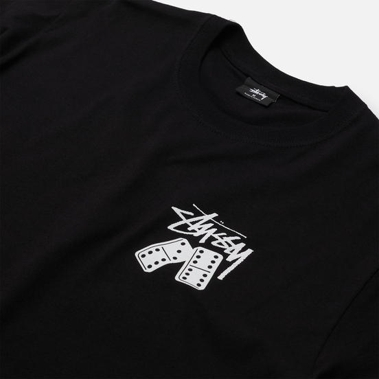 Мужская футболка Stussy Dominoes Black